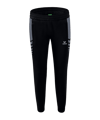 Erima Six Wings Worker Hose Damen Schwarz Grau