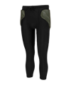 Reusch Padded Eco 3/4 Tight Schwarz Grün F7050 - schwarz