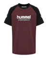 Hummel Logo S/S T-Shirt Kids Lila F3016