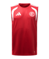 adidas Fortuna Düsseldorf Training Tanktop Rot - rot
