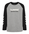 Hummel Logo L/S T-Shirt Kids Grau F2006