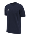 Hummel Move Grid Polo Blau F7026 - blau