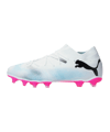PUMA FUTURE 7 Match FG/AG Phenomenal Weiss Schwarz Pink F01 - weiss