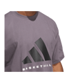 adidas Adi Basketball T-Shirt Grau - grau