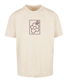 Mister Tee More Peace O T-Shirt Beige - beige