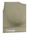 Hummel Pulse Light Support Sport-BH Damen Grün F6092 - gruen