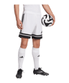 adidas Squadra 25 Short Weiss - weiss