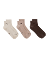 Nike Everyday Elevated Ankle 3er Pack Socken Mehrfarbig - mehrfarbig