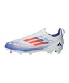 adidas F50 League LL FG/MG Advancement Kids Weiss Rot - weiss