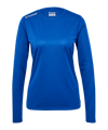Hummel Run Trikot langarm Damen Blau F7045
