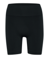Hummel Hiit Seamless Short Tight Damen Schwarz F2001 - schwarz