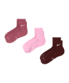Nike Everyday Elevated Ankle 3er Pack Socken Mehrfarbig - mehrfarbig