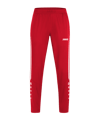 JAKO Power Freizeithose Damen Rot Weiss F105