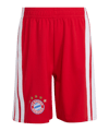 adidas FC Bayern München Trikot Set Home 2026/2027 Kids Rot - rot