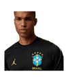 Nike CBF Brasilien Strike Trainingsshirt Schwarz F010 - schwarz