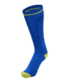 Hummel Elite High Socken Blau Gelb F8606