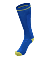 Hummel Elite High Socken Blau Gelb F8606