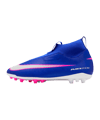 Nike Jr Air Zoom Mercurial Superlfy X Academy AG Attack Kids Blau F446 - blau