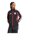 adidas Eintracht Frankfurt Anthem Jacke Schwarz - schwarz