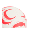 adidas Tiro Club Trainingsball Weiß Rot - weiss