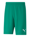 PUMA teamRISE Short Grün Weiss F05