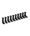 adidas Crew 10er Pack Socken Schwarz - schwarz