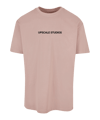 Mister Tee Motioversized T-Shirt Rosa - rosa
