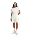 adidas Soft Lux T-Shirt Damen Weiß - weiss