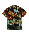 Obey Bloom Woven Hemd Orange - orange