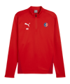 PUMA teamGOAL Training 1/4 Zip Sweatshirt Rot F01