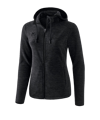 Erima Fleecejacke Damen Schwarz - schwarz