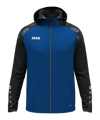 JAKO Sonic Kapuzenjacke Damen Blau F408