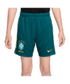 Nike CBF Brasilien Academy Pro Short Kids Grün F381 - gruen