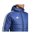 adidas Tiro 24 Winterjacke Blau Weiss - blau