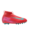 Nike Jr Air Zoom Mercurial Superfly X Academy AG Mad Energy Kids Rot F800 - rot