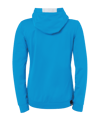 Kempa Player Kapuzenjacke Damen Hellblau Weiss F02 - blau