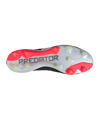 adidas Predator Elite LL FG Solar Energy Schwarz Weiss Rot - schwarz