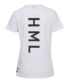 Hummel Court Cotton T-Shirt Damen Weiss F9001 - weiss
