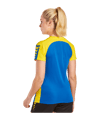 Erima Six Wings T-Shirt Damen Blau Gelb - blau