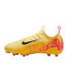 Nike Jr Air Zoom Mercurial Vapor XVI Academy FG/MG Mbappe Signature Kids Orange Blau F800 - orange