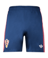 adidas Kroatien Short Away 2026 Blau - blau