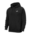 Nike Club Fleece Kapuzensweatshirt Schwarz F010