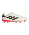 adidas COPA Pure 2 Elite FG Solar Energy Weiss Schwarz Rot - weiss
