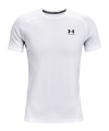 Under Armour HG Fitted T-Shirt Weiss F100 - weiss