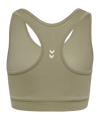 Hummel Pulse Light Support Sport-BH Damen Grün F6092 - gruen