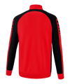 Erima Six Wings Trainingsjacke Kids Rot Schwarz - rot