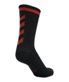 Hummel ELITE INDOOR Socken Schwarz Rot F2953 - schwarz