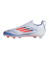 adidas F50 Pro LL FG Advancement Kids Weiss Rot - weiss