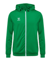 Hummel hmlAUTHENTIC PL Kapuzenjacke Grün F6235 - gruen