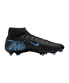 Nike Air Zoom Mercurial Superfly X Academy MG Shadow Schwarz F001 - schwarz